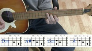 Северный ветер Аккорды ? Дворовые песни ♫ Разбор на гитаре БЕЗ БАРРЭ Гитарный Перебор для начинающи