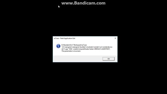 please any one know How To Fix Resident Evil 7 Biohazard - HRESULT=0 0x80070057 смотреть онлайн