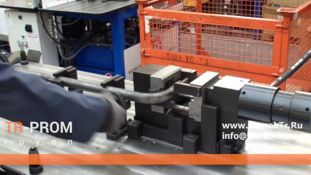 Изготовление деталей для тачек - плющение. Производство MTS Италия смотреть онлайн