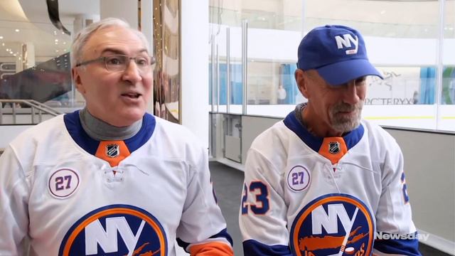 Newsday - Tonelli to Nystrom 1980 Stanley Cup Winning Goal 40th Anniversary Reinactment смотреть онлайн
