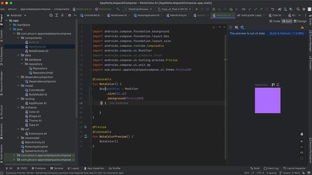 Jetpack Compose Note Application Basic : Part 3 смотреть онлайн
