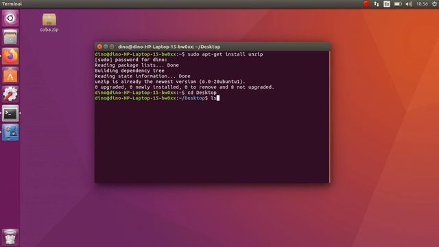 3 Cara ekstrak file ekstensi .zip dan .tar.gz di ubuntu смотреть онлайн