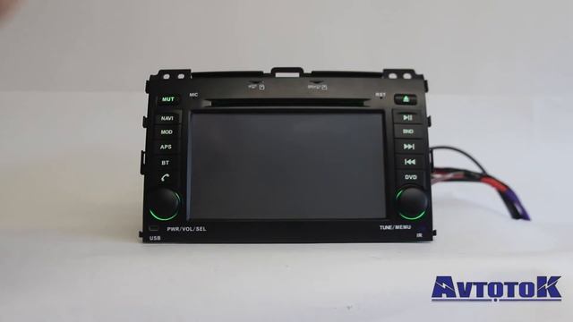 Штатная автомагнитола для Toyota Land Cruiser Prado 120 производства Chtechi смотреть онлайн