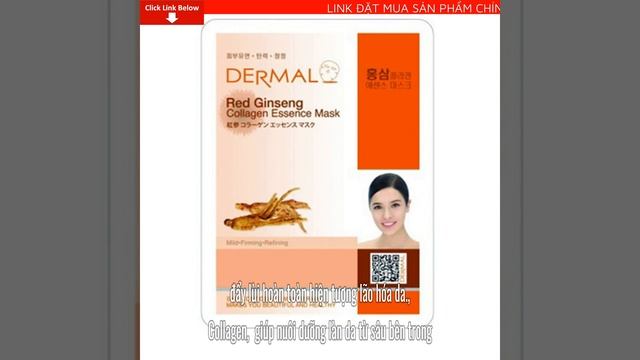 Review Mặt nạ dưỡng da tinh chất hồng sâm Dermal Giá Bao Nhiêu Tiền? Mua Ở Đâu? Có tốt không? смотреть онлайн
