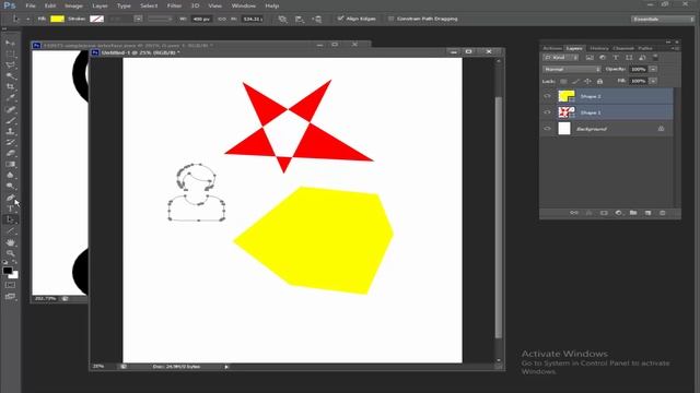 How to Convert Path to Shape in Adobe Photoshop CS6 2017 смотреть онлайн