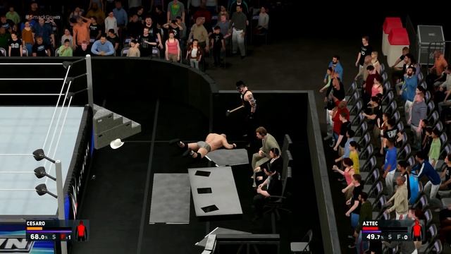 WWE 2K17 ПРОХОЖДЕНИЕ КАРЬЕРЫ #26 - БОЙНЯ ЗА РИНГОМ смотреть онлайн