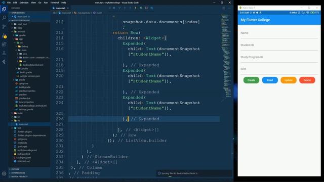11 Show All Items on ListView using StreamBuilder - Flutter Firebase Basic CRUD Tutorial смотреть онлайн