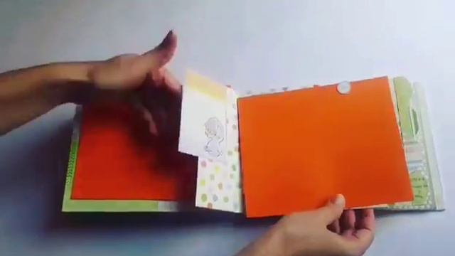 Детский скрап альбом Первые шаги смотреть онлайн