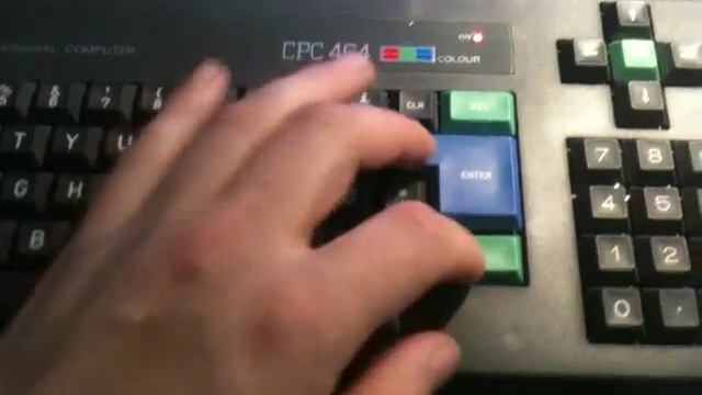 How to: Load Amstrad CPC 464 games with a foreign (or Danish keyboard). смотреть онлайн