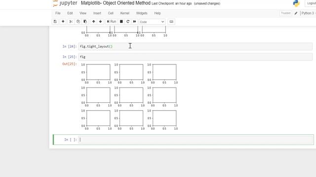 Matplotlib Object Oriented Method смотреть онлайн