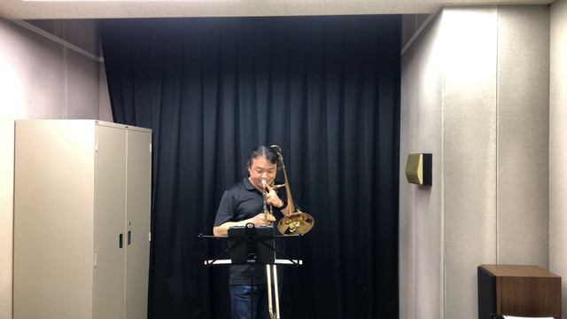 F.Vobaron - 34 Etudes from Studies for Trombone - No.31 смотреть онлайн