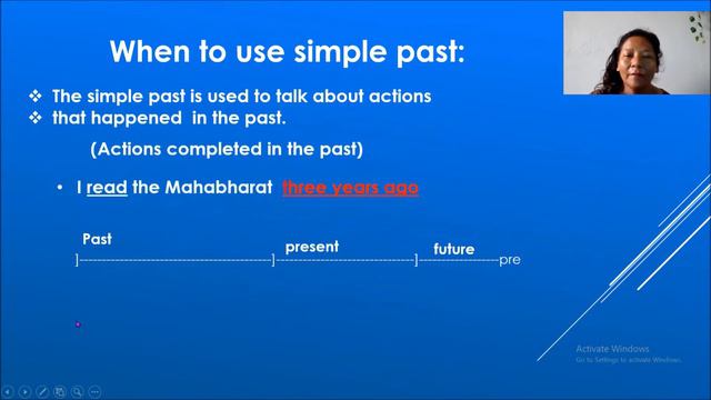 The Past Simple Tense: Learn English Grammar with Manaka Shrestha in an easy method. смотреть онлайн