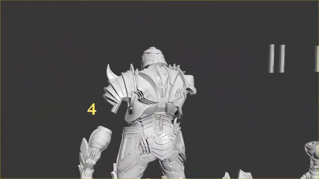 Megatron Transformers 5: The Last Knight 3D Printing Miniature | Assembling Tutorial By Gambody