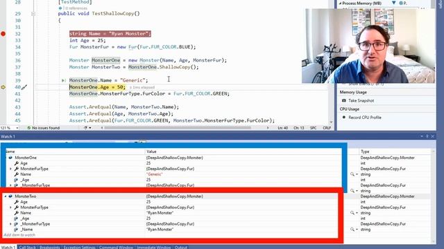 How to describe Deep Copy and Shallow Copy for a job interview смотреть онлайн