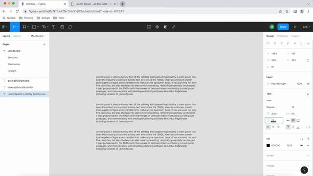 Using the text tool - Figma Essentials Course UX/UI Design смотреть онлайн