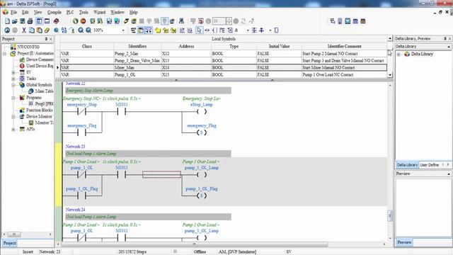 11-PLC DELTA ISPSoft (Symbol Variable Table Application) смотреть онлайн