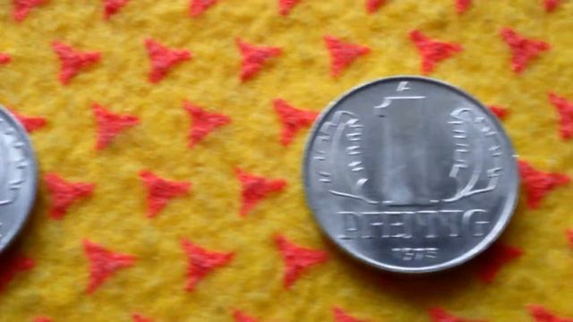 Моя нумизматическая коллекция (1 пфенниг Восточная и Западная Германия (ГДР и ФРГ ) смотреть онлайн