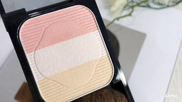 【Shiseido资生堂】Luminizing satin eyeshaodow palette& highlighter trio swatches_by Bambi 2020 смотреть онлайн