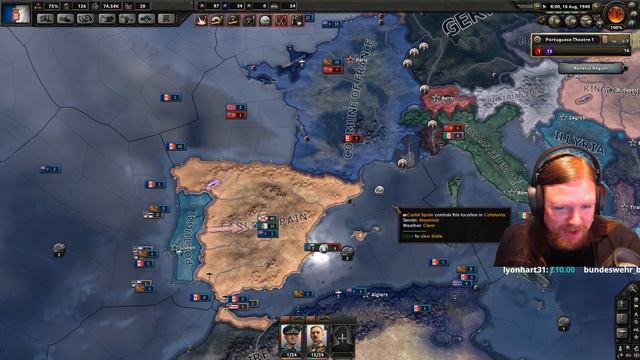 Hearts of Iron IV - Kaiserreich - Portugal - 8 смотреть онлайн