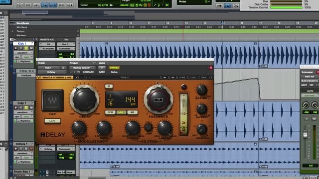 Using Waves H-Delay in Electronic Music Production: Part 1 – Drums смотреть онлайн