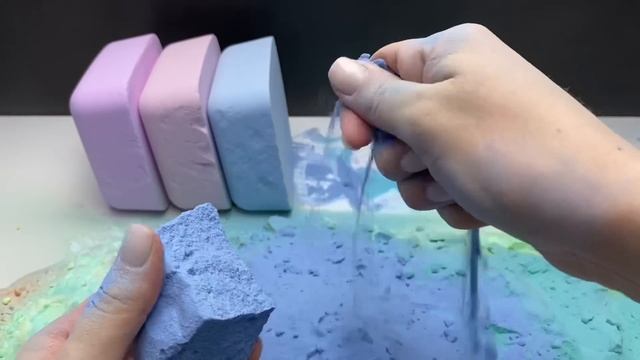 ASMR Most Colorful Baking Soda Crumble