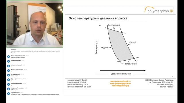 Цикл процесса литья под давлением. Запись вебинара от 23.08.2022