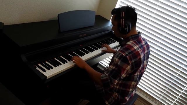 RichieE46 - Beauty and the Beast (Piano Cover) - HD смотреть онлайн