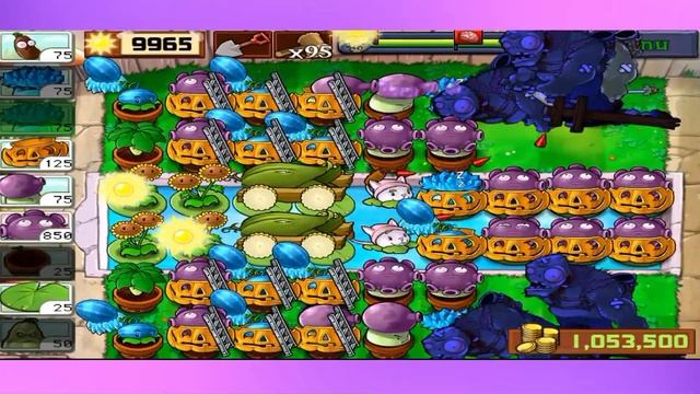 Plants Vs Zombies - Survival Endless 2 Cob Cannon Setup смотреть онлайн