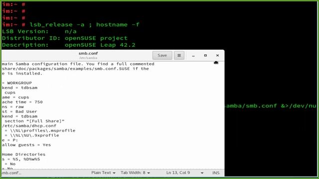 How To install Samba server on openSUSE Leap 42.2 смотреть онлайн