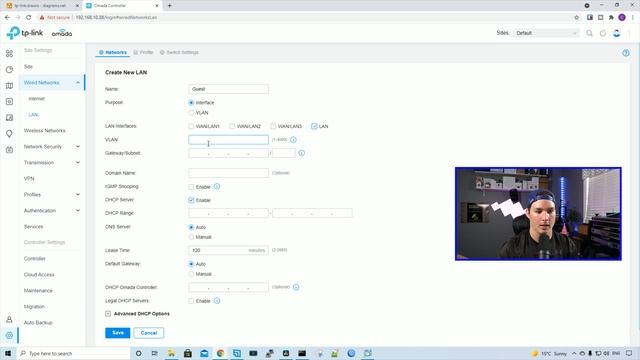 TP-Link Omada Full setup. Part 2 creating VLANs смотреть онлайн