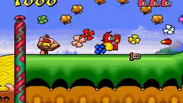 Snes Plok Walkthrough level 1 Beach смотреть онлайн