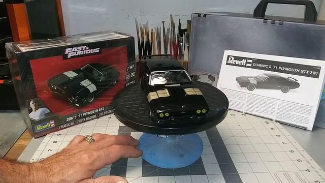 Detailing , Assembly & Showing : DOM'S 71 PLYMOUTH GTX scale 1/24 skill level #5 from REVELL смотреть онлайн