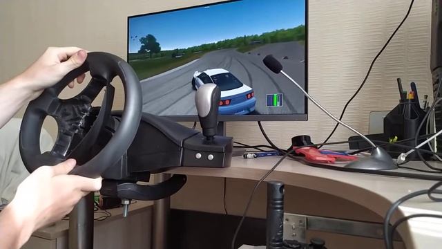 Дрифт на руле 270 градусов Assetto corsa смотреть онлайн