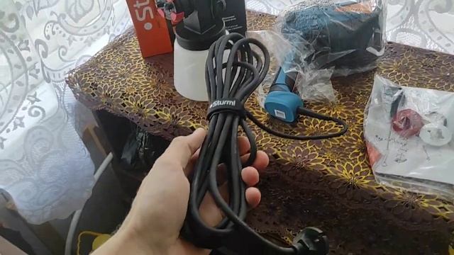 Распаковка — Краскопульт электрический Sturm! SG9665PV смотреть онлайн
