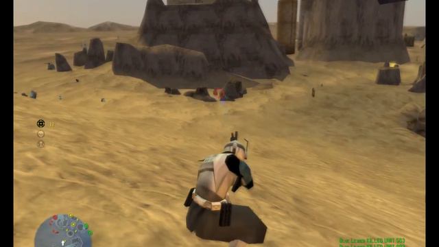 Star Wars: Battlefront 1 - Star Fire Mod - Tatooine: Dune Sea