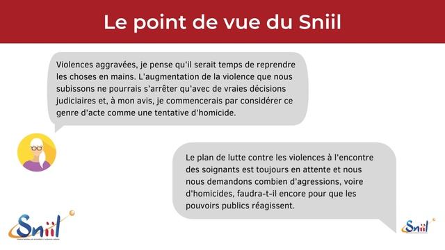Le point de vue du Sniil : les violences à l'encontre des soignants смотреть онлайн