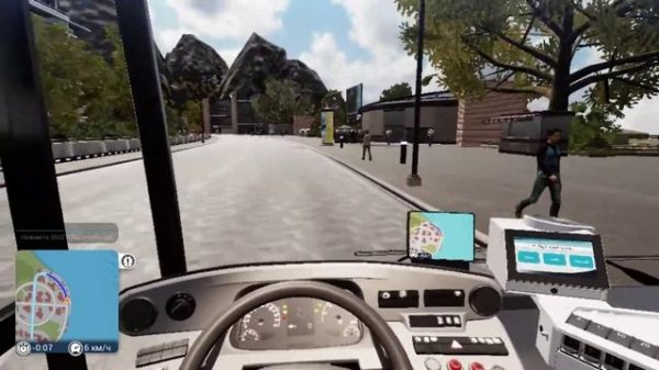 Bussimulator 18 - перевозим людей на автобусе!) #FOXLIVE