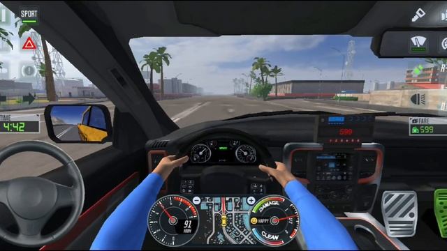 Crazy taxi sim 2020 gameplay with my car toyota tundra#Indonesia смотреть онлайн