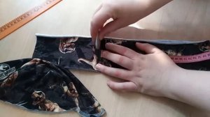 Как сшить бандану. Выкройка.