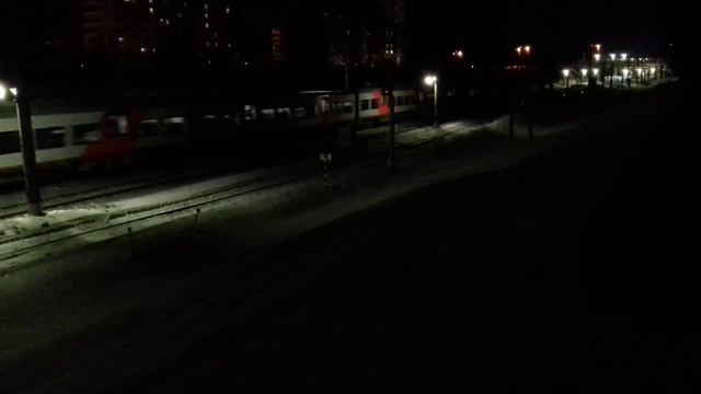 ЭС1П-022 "Ласточка-Премиум" сообщением Санкт-Петербург-Москва Ленинградская". смотреть онлайн