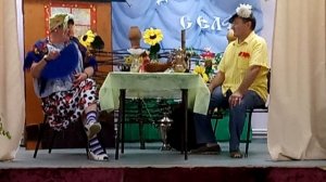Весёлая сценка на День села (Обашевский СДК)