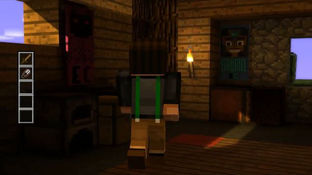 Minecraft : Story Mode - Эпизод 1 - Мини дракончик #1 смотреть онлайн