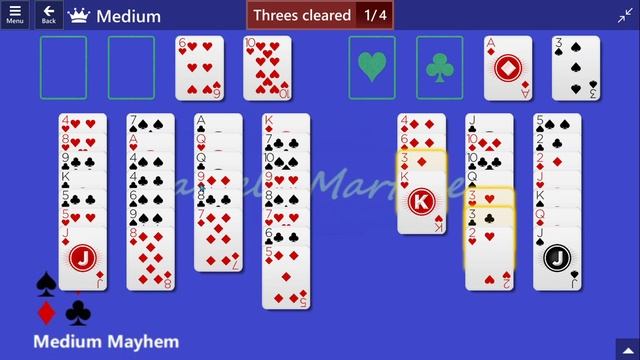Medium Mayhem Game #17 | April 12, 2022 Event | FreeCell смотреть онлайн