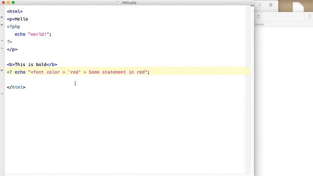 Weekend 5 Video 2 (Intro to PHP) смотреть онлайн