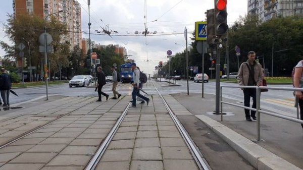 Москва Трамвай Маршрут 16