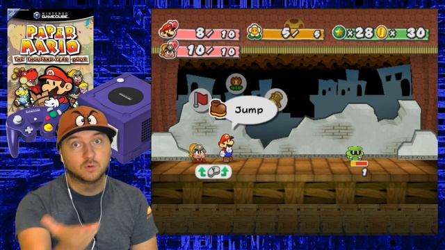Paper Mario на GameCube: говорят, лучшая часть? смотреть онлайн