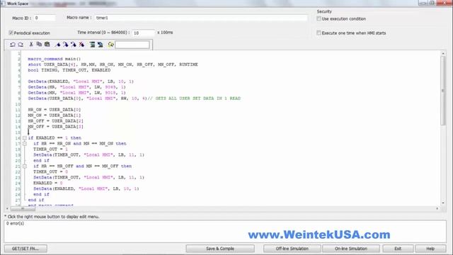 Basic HMI Timer/Macro Methods with Weintek’s EasyBuilder Pro Software смотреть онлайн