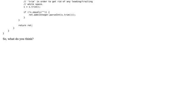 Code Review: A tiny library for textual serialization of lists in Java - follow-up 2 смотреть онлайн