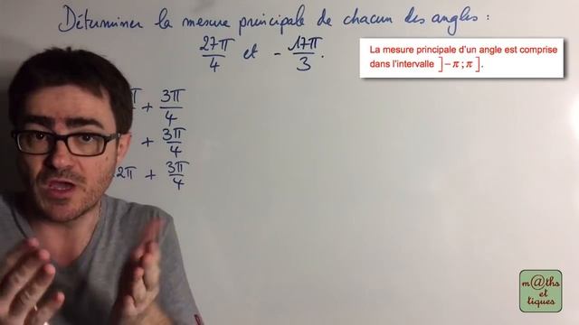 Déterminer la mesure principale d'un angle - Première смотреть онлайн