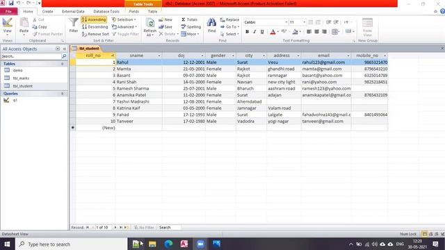 4.2 Logical operator in access explain in Guajarati | SQL tutorial in Gujarati смотреть онлайн